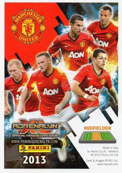 2012-13 Panini Adrenalyn XL Manchester United #11 Antonio Valencia Back