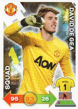 2012-13 Panini Adrenalyn XL Manchester United #28 David De Gea Front