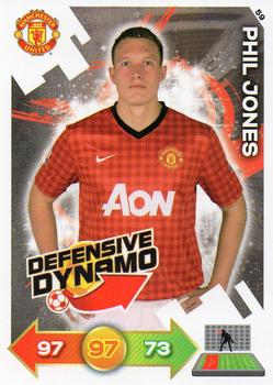 2012-13 Panini Adrenalyn XL Manchester United #59 Phil Jones Front