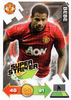 2012-13 Panini Adrenalyn XL Manchester United #80 Bebe Front