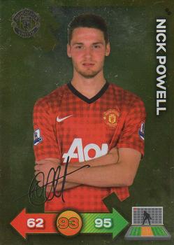 2012-13 Panini Adrenalyn XL Manchester United #98 Nick Powell Front
