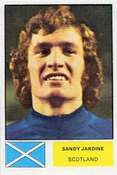 1974 FKS Wonderful World of Soccer Stars World Cup #186 Sandy Jardine Front