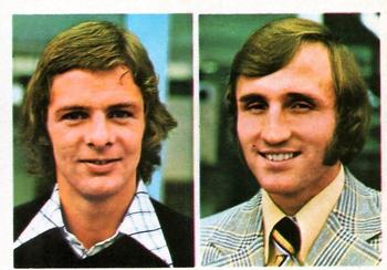 1975-76 FKS Soccer Stars #325 Davy Jackson / Terry Cochrane Front