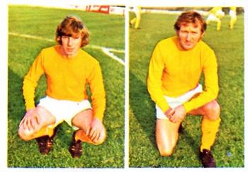 1975-76 FKS Soccer Stars #329 Denis Allen / Alfie Hale Front