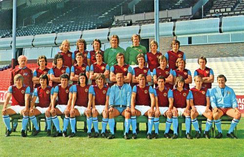 1975-76 FKS Euro Soccer Postcards #NNO Aston Villa Front