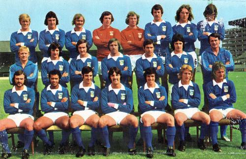 1975-76 FKS Euro Soccer Postcards #NNO Ipswich Town Front