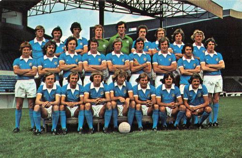 1975-76 FKS Euro Soccer Postcards #NNO Manchester City Front