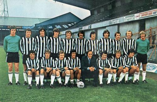 1975-76 FKS Euro Soccer Postcards #NNO Newcastle United Front
