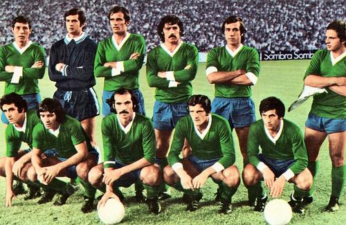 1975-76 FKS Euro Soccer Postcards #NNO Panathinaikos Front