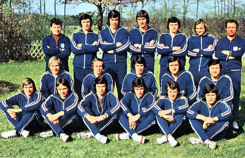 1975-76 FKS Euro Soccer Postcards #NNO F.C. Magdeburg Front