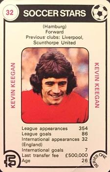 1977-78 FKS Trump Soccer Stars Series One #32 Kevin Keegan Front