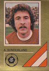 1978 FKS Publishers Soccer Stars Golden Collection #13 Alan Sunderland Front