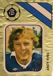 1978 FKS Publishers Soccer Stars Golden Collection #119 Andy King Front