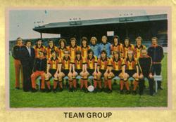 1978 FKS Publishers Soccer Stars Golden Collection #420 Partick Thistle Team Group Front