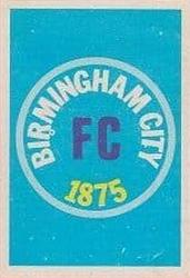 1980-81 FKS Publishers Soccer-81 #29 Birmingham City Front