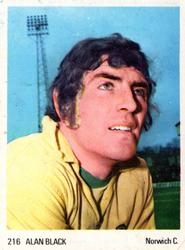 1972-73 Americana Soccer Parade #216 Alan Black Front