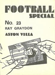 1977-78 Americana Football Special #23 Ray Graydon Back
