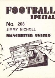 1977-78 Americana Football Special #208 Jimmy Nicholl Back