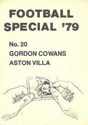1978-79 Americana Football Special 79 #20 Gordon Cowans Back