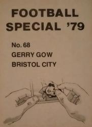 1978-79 Americana Football Special 79 #68 Gerry Gow Back