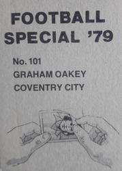 1978-79 Americana Football Special 79 #101 Graham Oakey Back