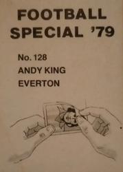 1978-79 Americana Football Special 79 #128 Andy King Back