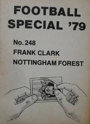 1978-79 Americana Football Special 79 #248 Frank Clark Back