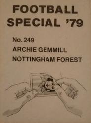1978-79 Americana Football Special 79 #249 Archie Gemmill Back