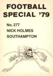 1978-79 Americana Football Special 79 #277 Nick Holmes Back