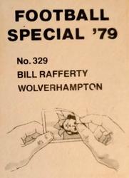 1978-79 Americana Football Special 79 #329 Billy Rafferty Back