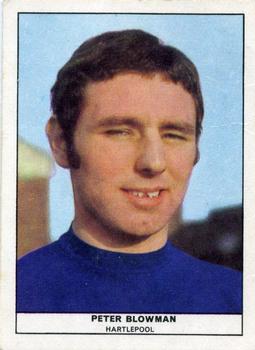 1969-70 Anglo Confectionery Football Quiz #26 Peter Blowman Front