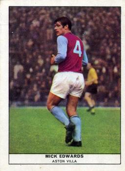 1969-70 Anglo Confectionery Football Quiz #33 Richard Edwards Front