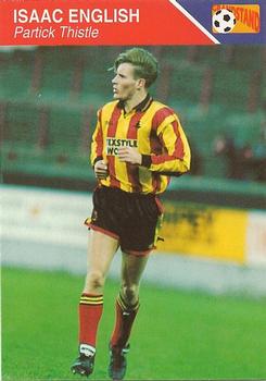 1993-94 Grandstand Footballers #137 Isaac English Front