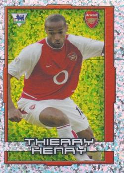 2003-04 Merlin F.A. Premier League 2004 #6 Thierry Henry Front