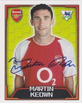 2003-04 Merlin F.A. Premier League 2004 #14 Martin Keown Front