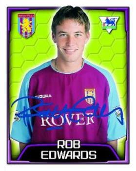 2003-04 Merlin F.A. Premier League 2004 #41 Rob Edwards Front