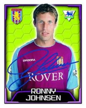 2003-04 Merlin F.A. Premier League 2004 #42 Ronny Johnsen Front