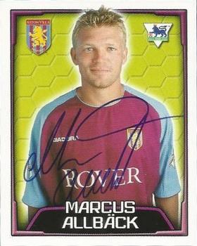 2003-04 Merlin F.A. Premier League 2004 #52 Marcus Allback Front