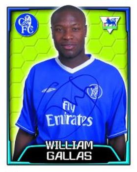 2003-04 Merlin F.A. Premier League 2004 #180 William Gallas Front