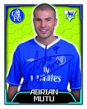 2003-04 Merlin F.A. Premier League 2004 #198 Adrian Mutu Front