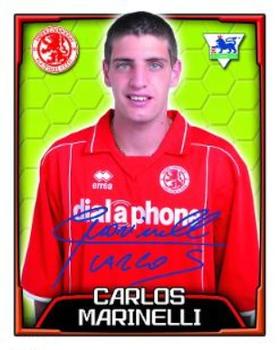 2003-04 Merlin F.A. Premier League 2004 #432 Carlos Marinelli Front