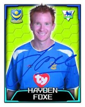 2003-04 Merlin F.A. Premier League 2004 #475 Hayden Foxe Front