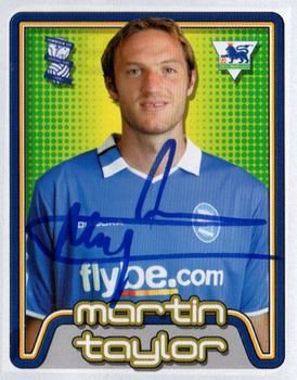 2004-05 Merlin F.A. Premier League 2005 #69 Martin Taylor Front