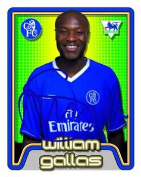 2004-05 Merlin F.A. Premier League 2005 #181 William Gallas Front