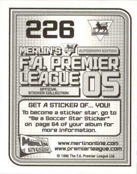 2004-05 Merlin F.A. Premier League 2005 #226 Danny Granville Back