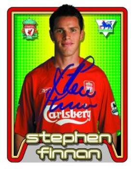 2004-05 Merlin F.A. Premier League 2005 #304 Steve Finnan Front