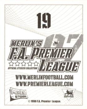 2006-07 Merlin F.A. Premier League 2007 #19 Freddie Ljungberg Back