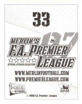 2006-07 Merlin F.A. Premier League 2007 #33 Stuart Taylor Back