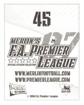 2006-07 Merlin F.A. Premier League 2007 #45 Eric Djemba-Djemba Back