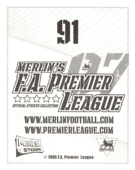 2006-07 Merlin F.A. Premier League 2007 #91 Stelios Giannakopoulos Back